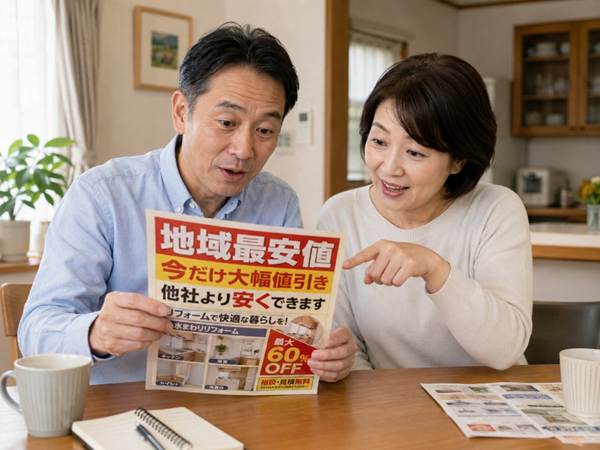 格安パソコンで後悔した話から考える、リフォーム会社選びのこと