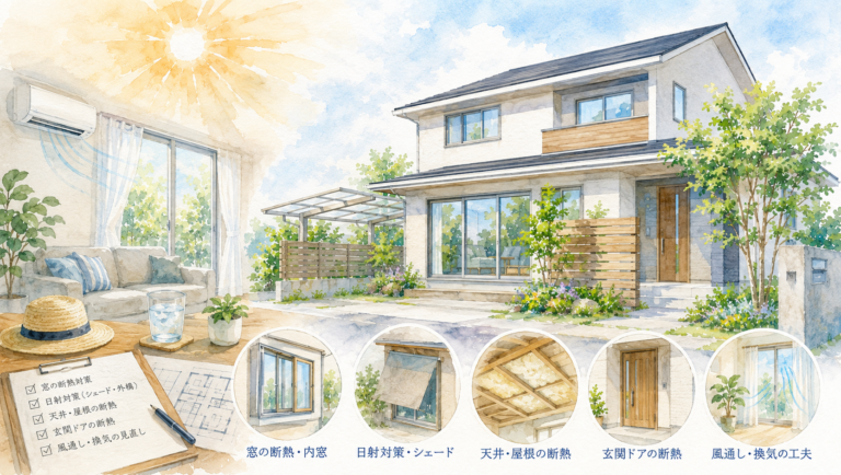 7月の猛暑で冷房が効かない家へ｜窓・断熱・日射対策で夏を快適にするリフォーム